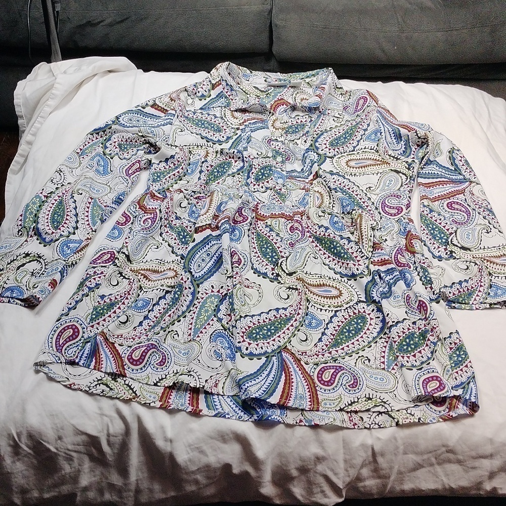 Collections Etc women's large sized long tunic